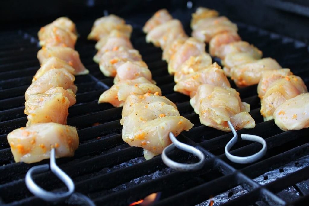 Turmeric Marinated Chicken Kabobs Dish 'n' the Kitchen
