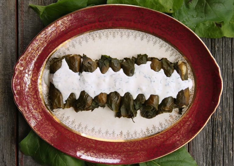 Sourdough Stuffed Beet Leaf Rolls Dish 'n' the Kitchen