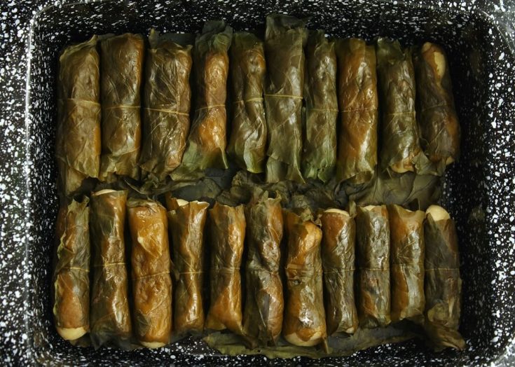 Sourdough Stuffed Beet Leaf Rolls Dish 'n' the Kitchen