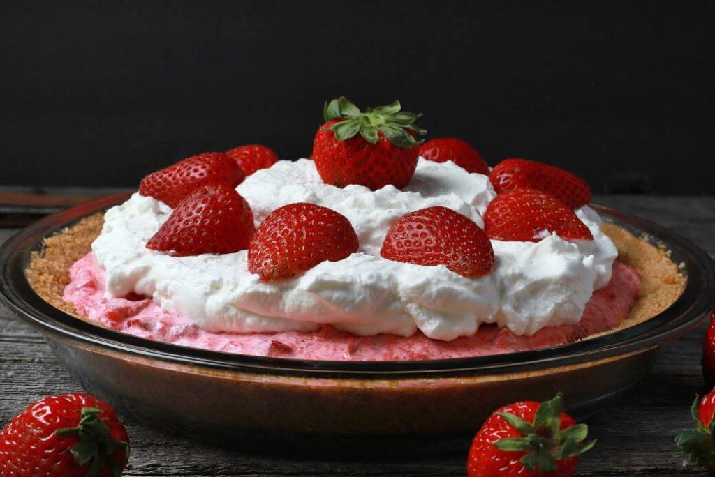 Grandma's Rhubarb Strawberry Pie with Jello Dish 'n' the Kitchen