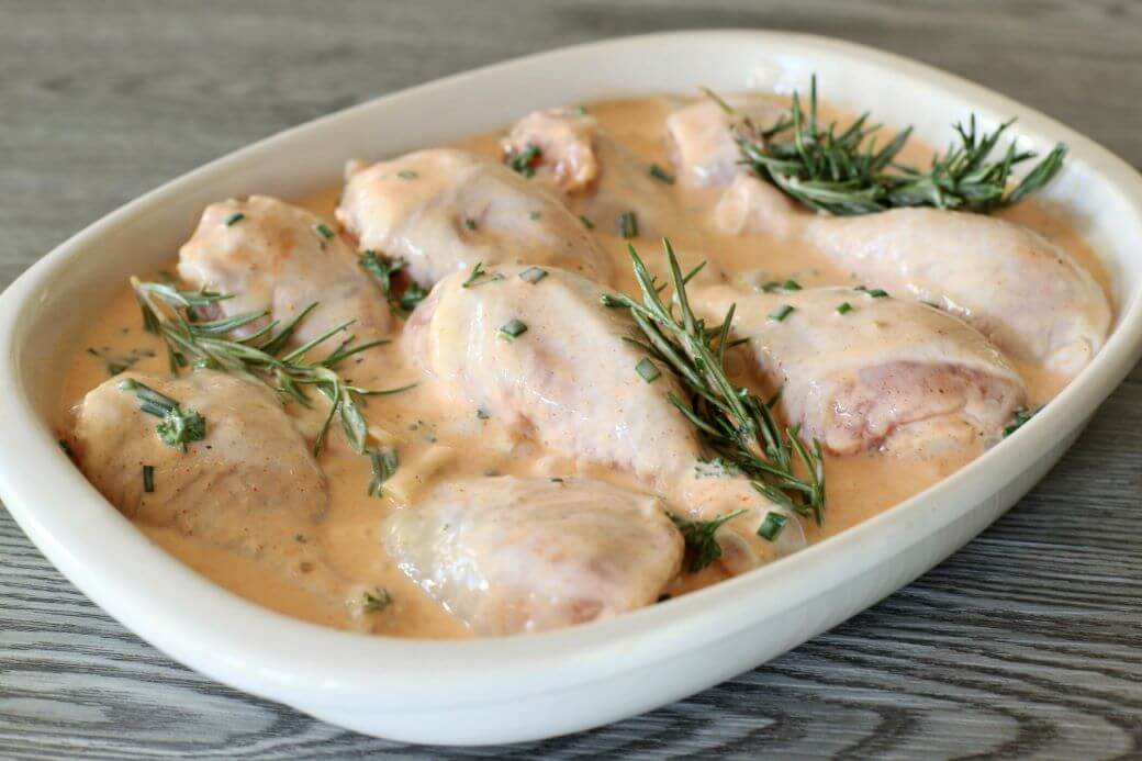 Buttermilk Brined Crispy Oven Fried Chicken Dish 'n' the Kitchen