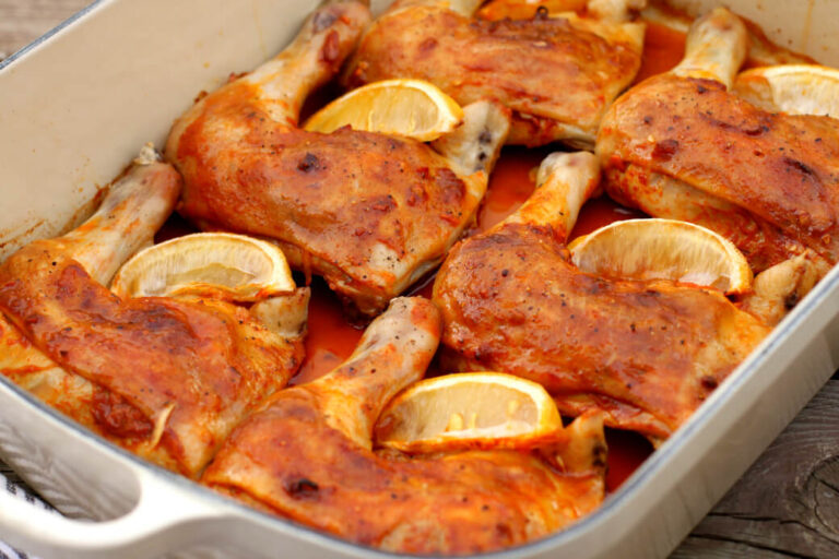 Lemon Paprika Baked Chicken Legs Dish 'n' the Kitchen