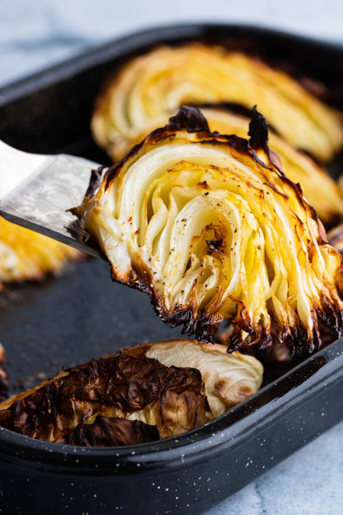 Roasted Cabbage Wedges (Oven Method) Dish 'n' the Kitchen