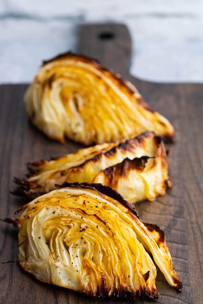 Roasted Cabbage Wedges (Oven Method) Dish 'n' the Kitchen