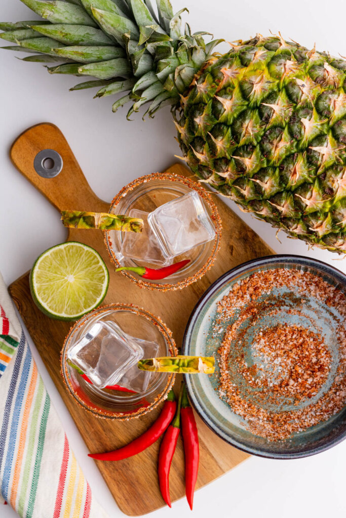 Irresistible Spicy Pineapple Margarita Dish 'n' the Kitchen