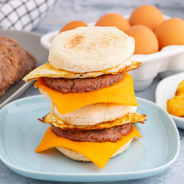 How to Build an English Muffin Breakfast Sandwich Dish 'n' the Kitchen