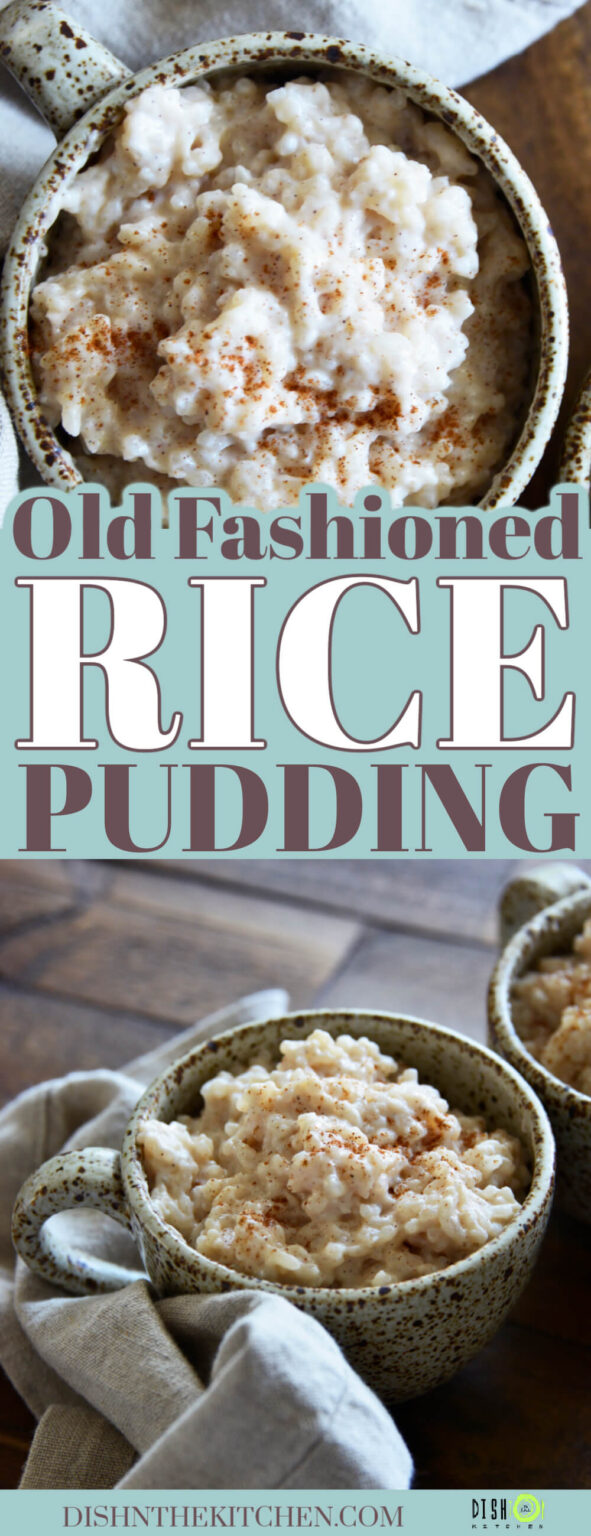 Old Fashioned Rice Pudding Recipe Dish 'n' the Kitchen