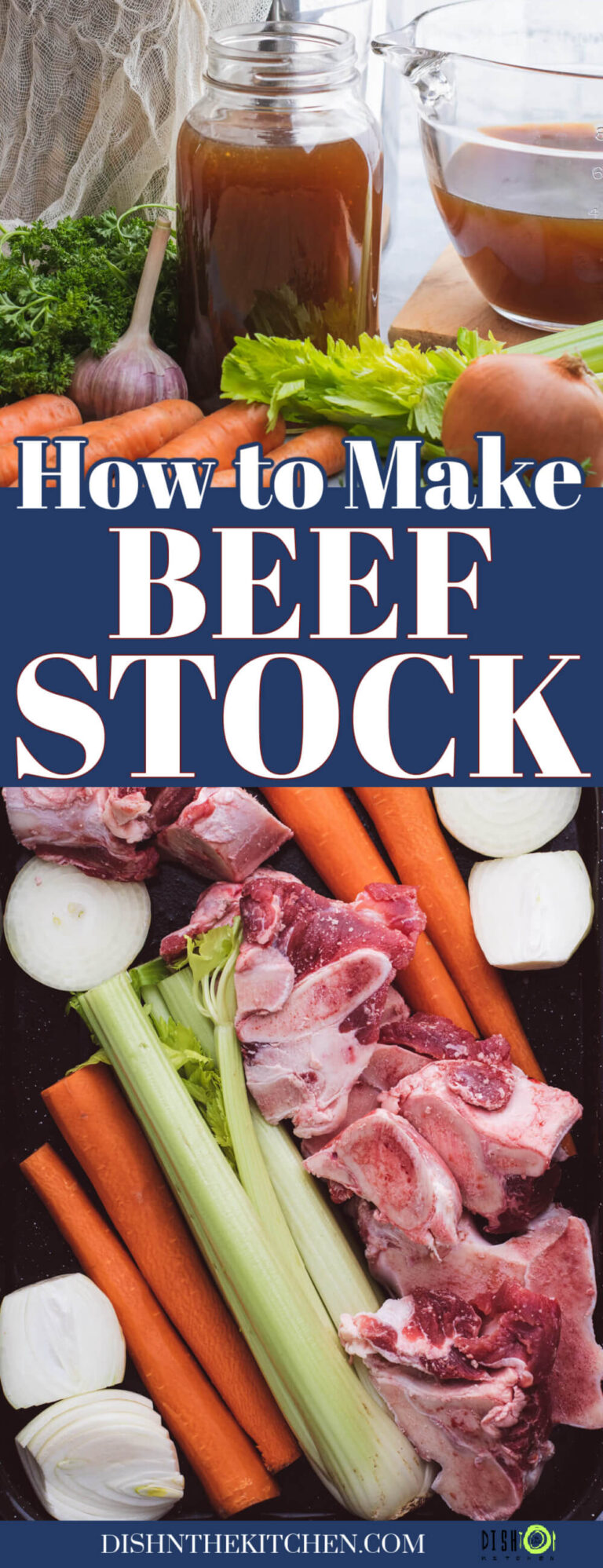 How to Make Beef Stock Dish 'n' the Kitchen
