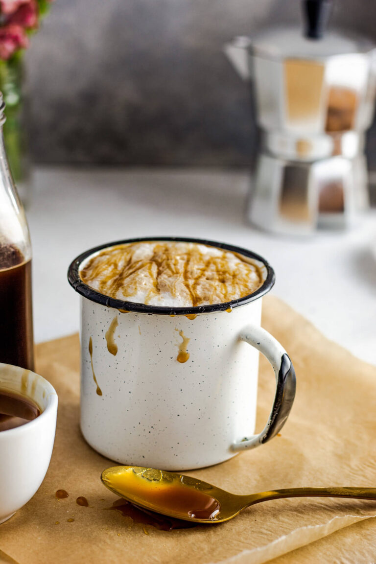 Caramel Macchiato at Home Dish 'n' the Kitchen