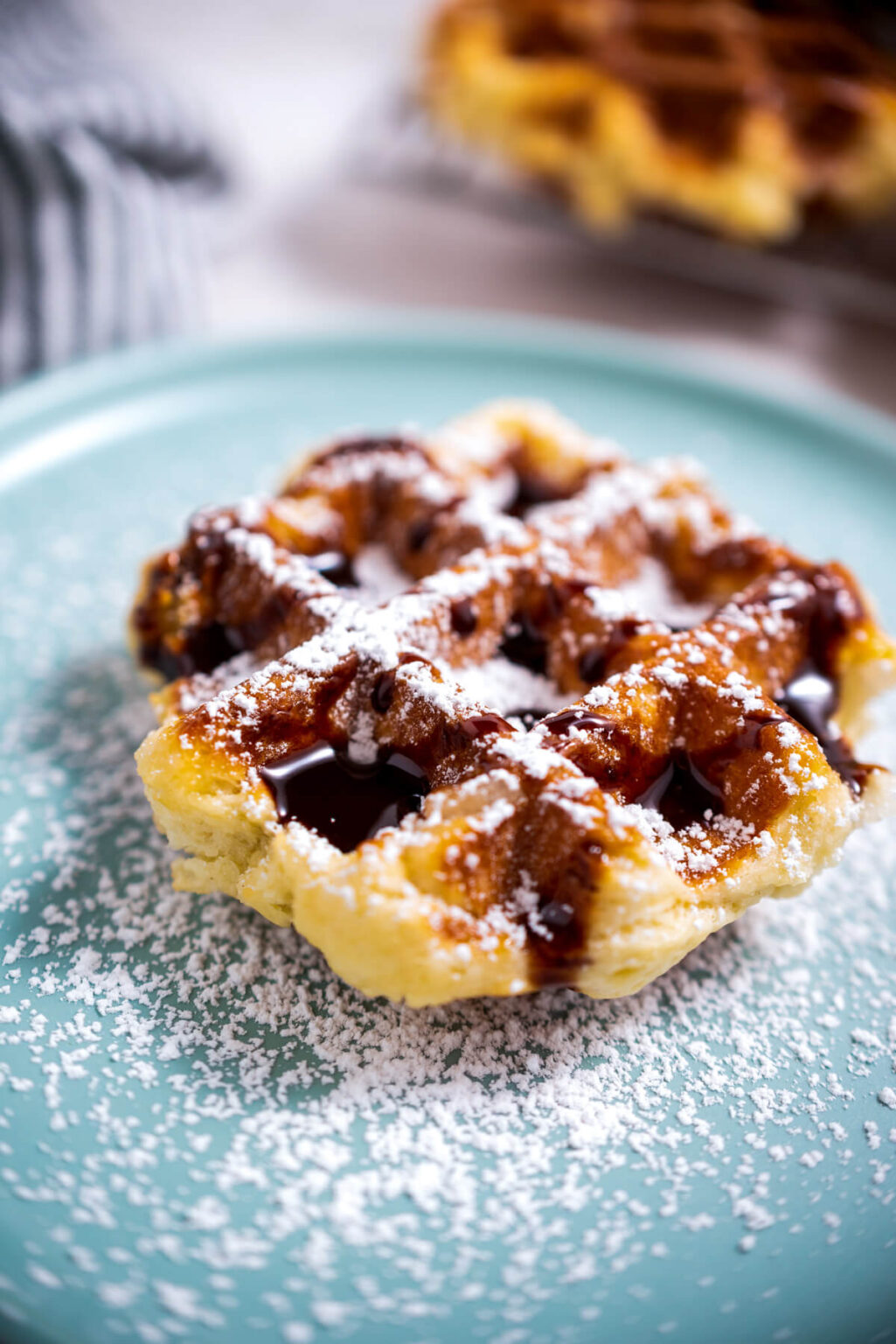 Belgian Liège Waffles Dish 'n' the Kitchen