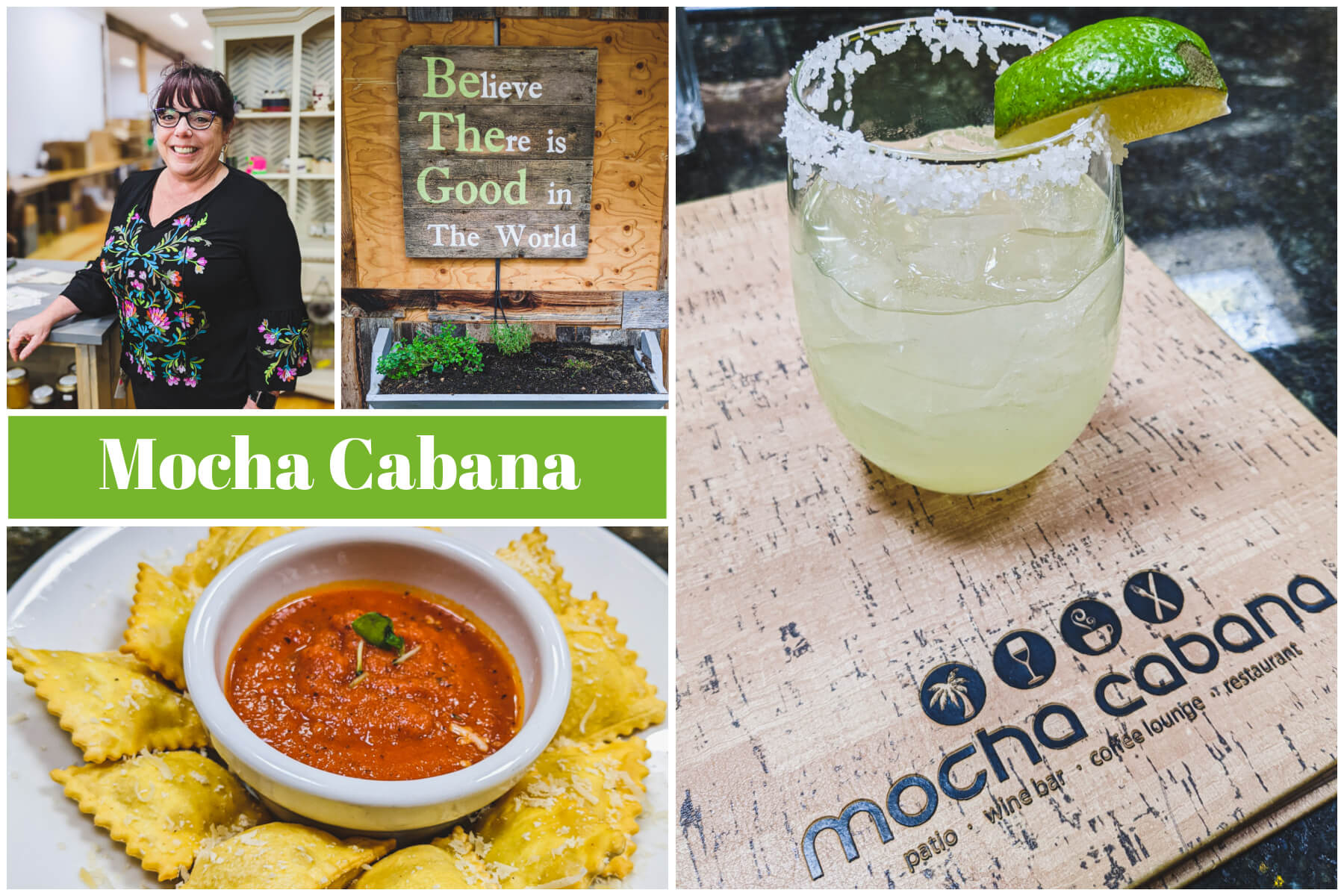 A collection of photos captured at Mocha Cabana Restaurant in Lethbridge Alberta.