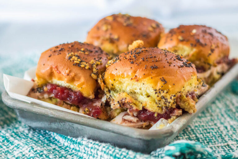 Baked Hawaiian Roll Turkey Sliders Dish 'n' the Kitchen