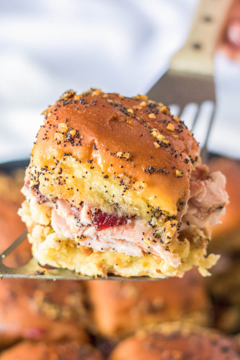 Baked Hawaiian Roll Turkey Sliders Dish 'n' the Kitchen