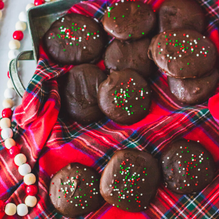 Homemade Peppermint Patty Candy Dish 'n' the Kitchen
