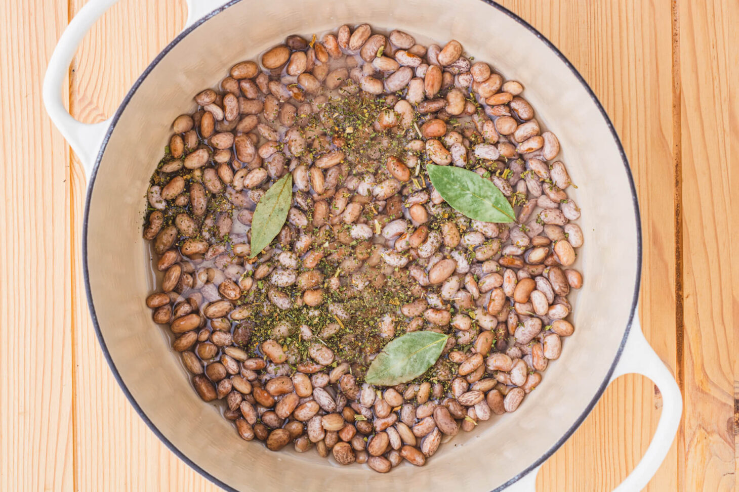 Pinto Beans and Rice Dish 'n' the Kitchen