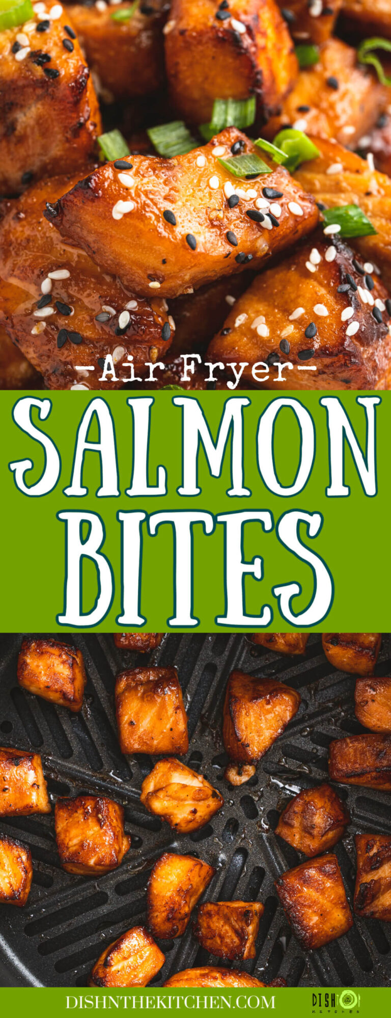 Air Fryer Salmon Bites Dish 'n' the Kitchen