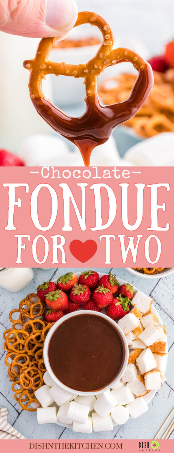 Chocolate Fondue (for Two) Dish 'n' the Kitchen