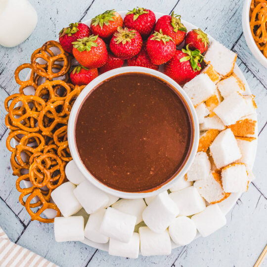 Chocolate Fondue (for Two) Dish 'n' the Kitchen