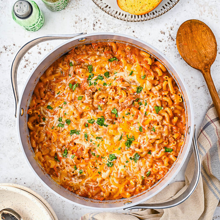 Homemade Hamburger Helper Dish 'n' the Kitchen