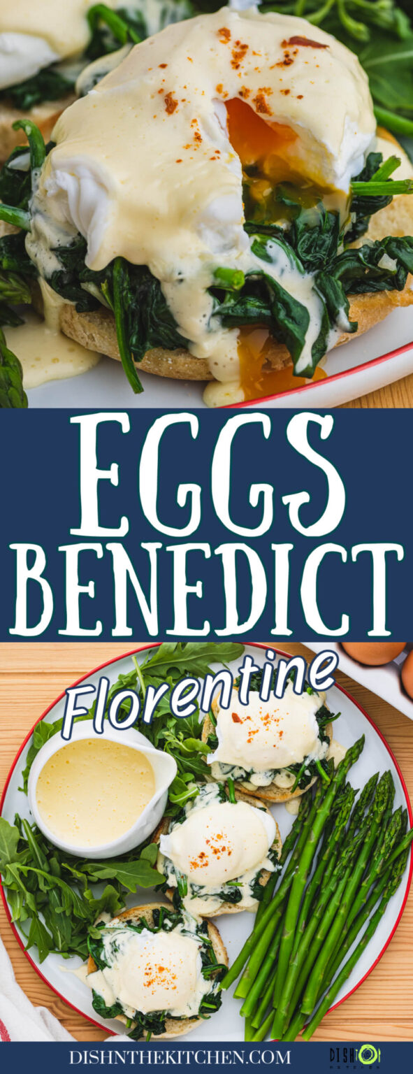 Eggs Benedict Florentine Dish 'n' the Kitchen