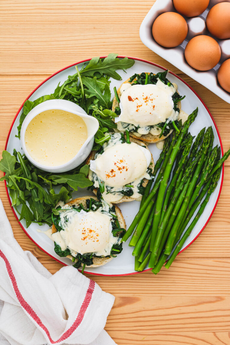 Eggs Benedict Florentine Dish 'n' the Kitchen