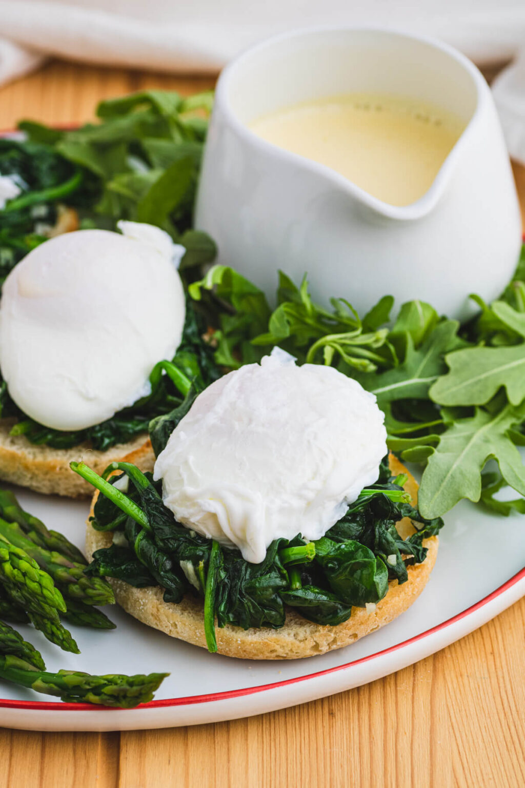 Eggs Benedict Florentine Dish 'n' the Kitchen