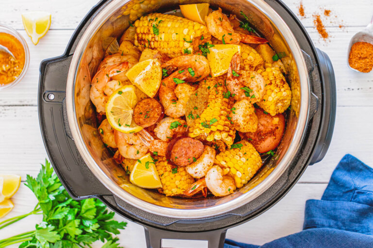 Instant Pot Shrimp Boil Dish 'n' the Kitchen