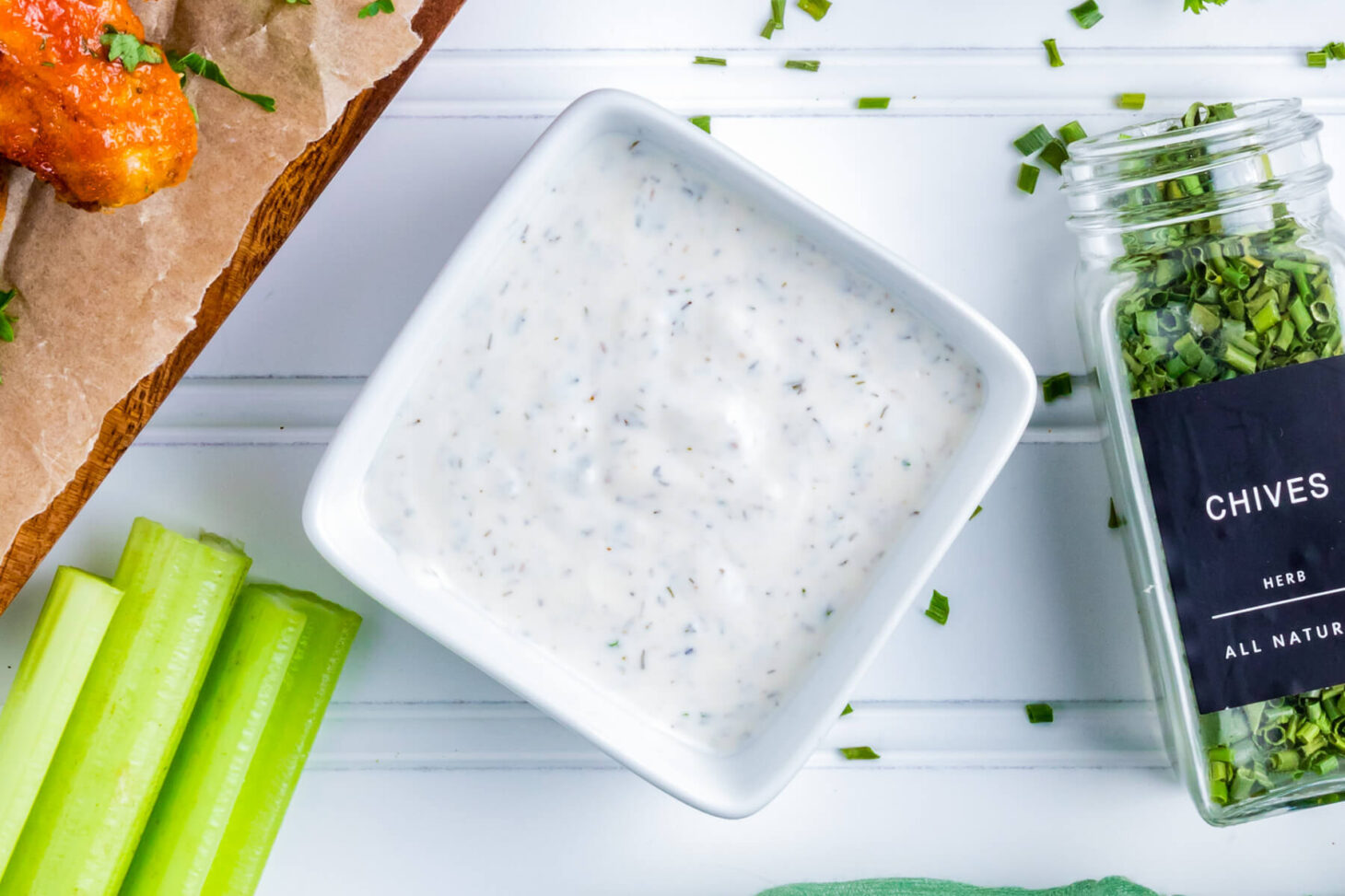 Homemade Ranch Dip - Dish 'n' the Kitchen