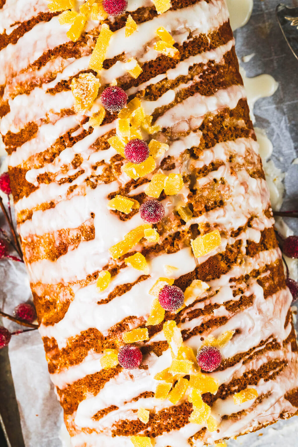 Gingerbread Swiss Roll Cake - Dish 'n' the Kitchen
