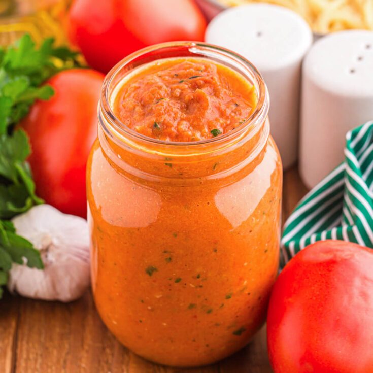 Oven Roasted Tomato Sauce