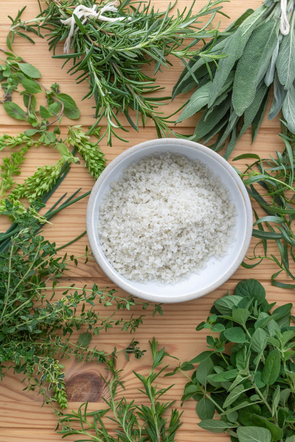 Homemade Herb Salt - Dish 'n' the Kitchen