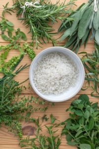 Homemade Herb Salt - Dish 'n' the Kitchen