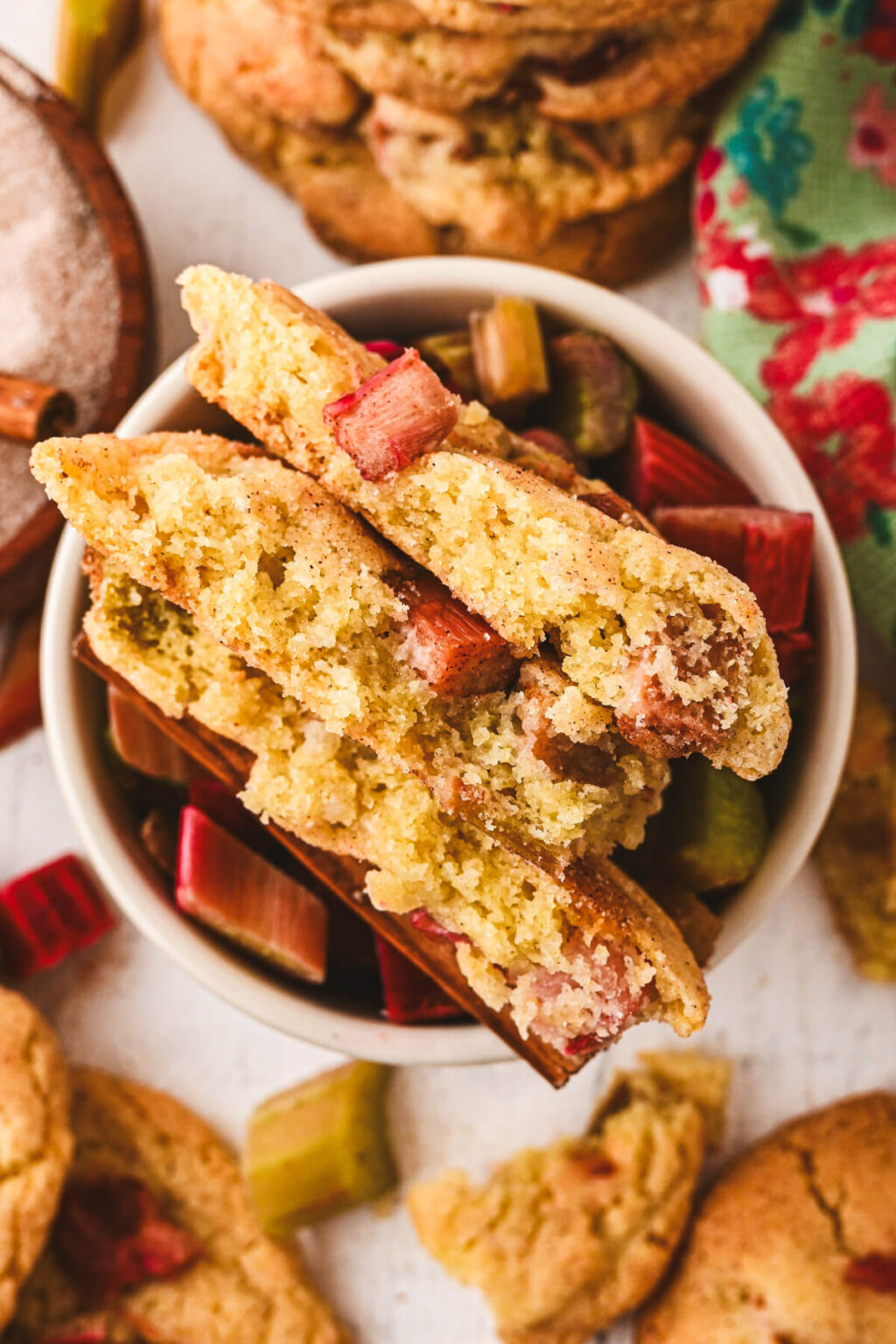 Rhubarb Cookies - Dish 'n' the Kitchen