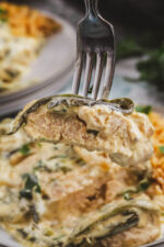 Rajas Poblanas con Pollo - Dish 'n' the Kitchen