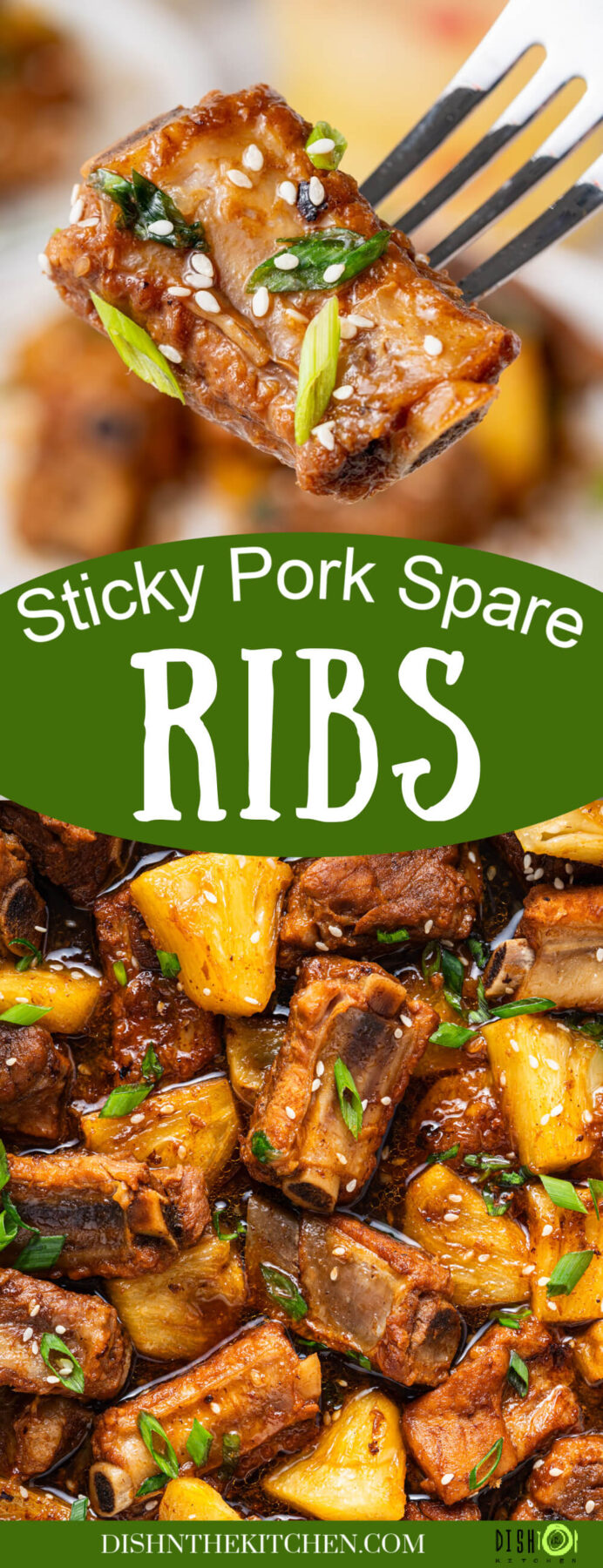 These tender, fall-off-the-bone Sticky Pork Ribs with Pineapple are coated in a sweet-savoury glaze that’s full of rich, umami flavour. A touch of pineapple adds brightness and natural sweetness, balancing the richness of the braised ribs. This easy, flavour-packed dish is perfect served over rice for a comforting and delicious meal the whole family will love.